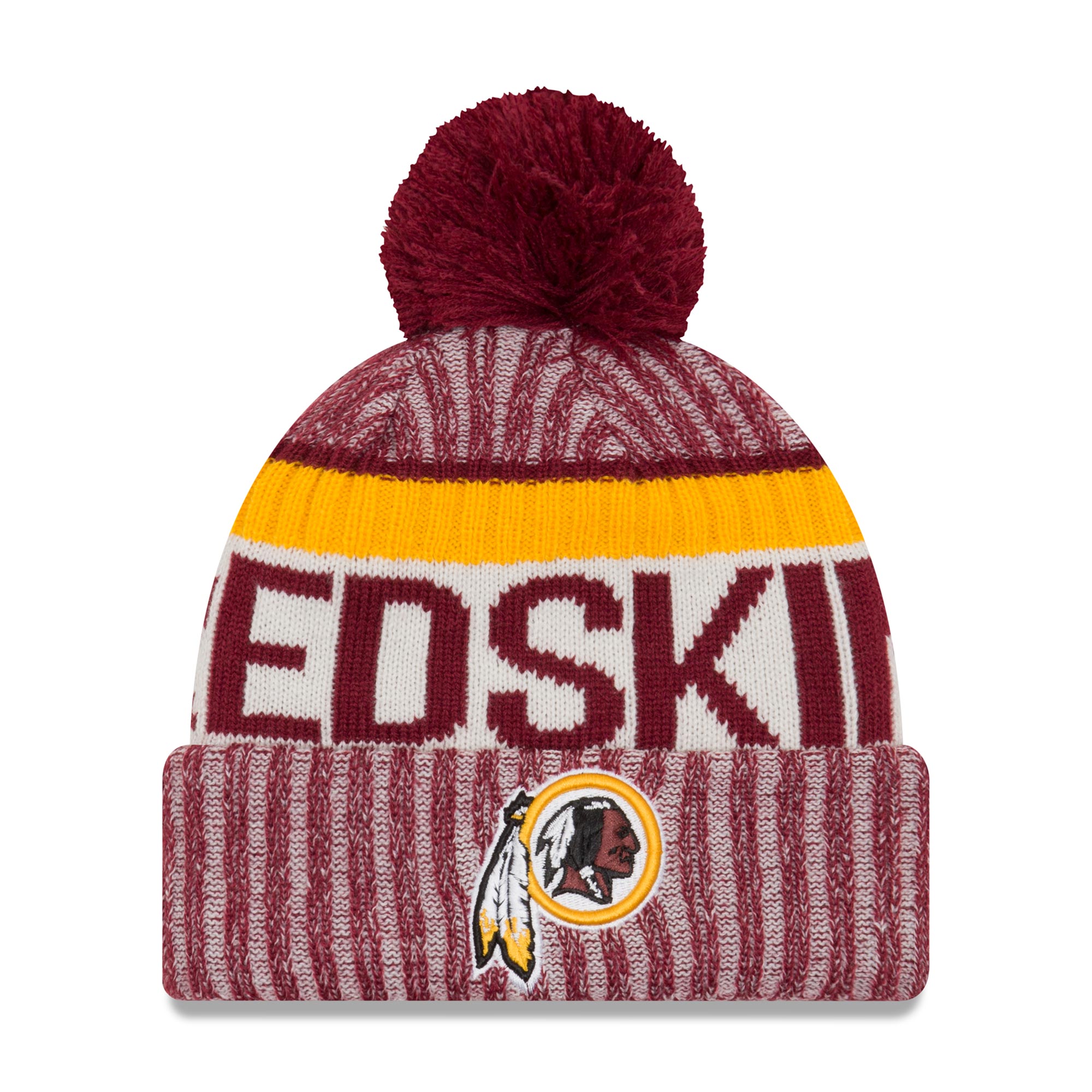 washington redskins bobble hat