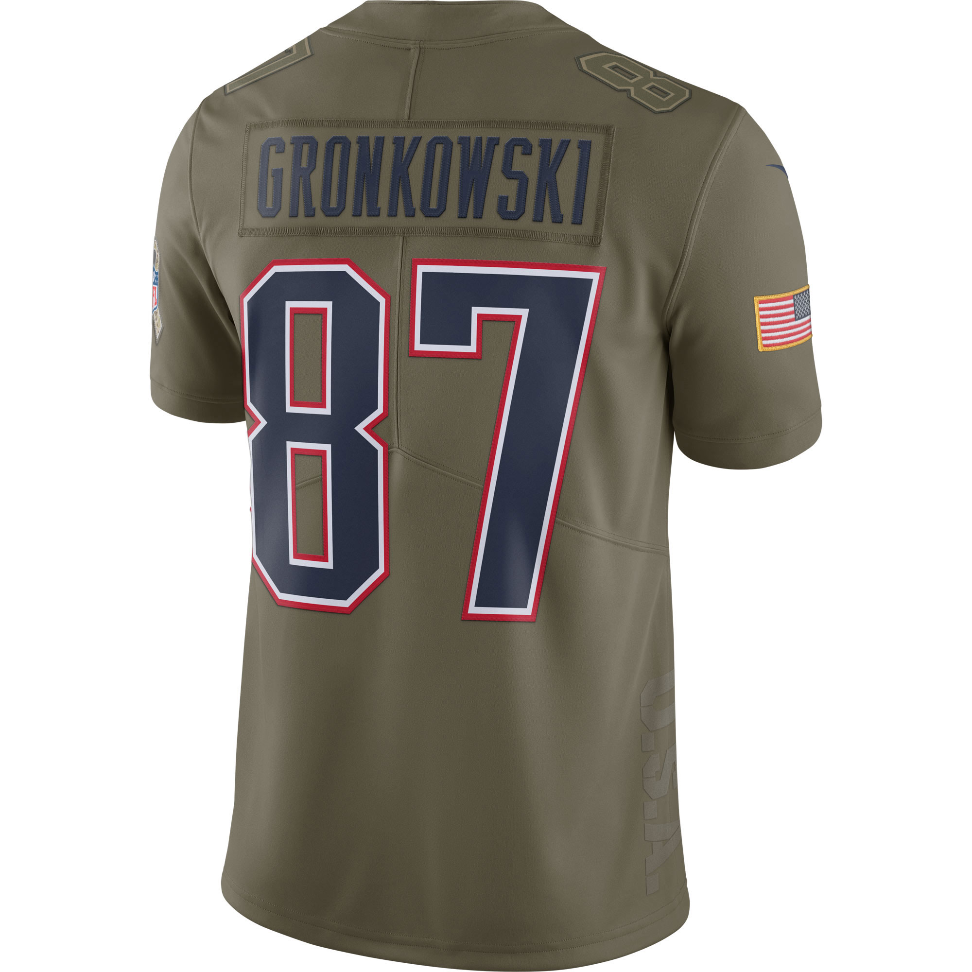 rob gronkowski salute to service jersey