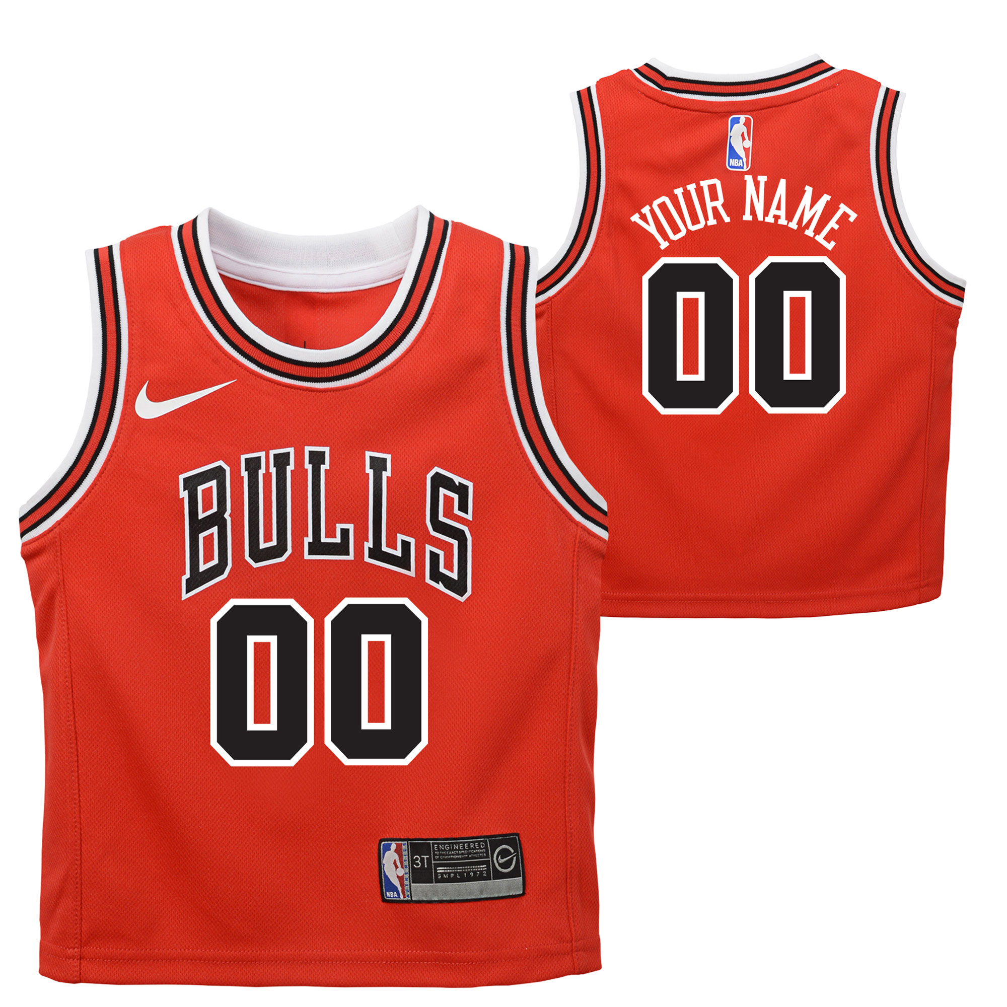 Chicago Bulls Nike Icon Replica Jersey 