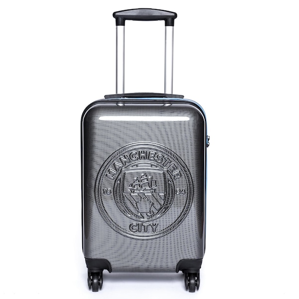 Manchester City Travel Suitcase Carbon Cabin Sized Mcfc