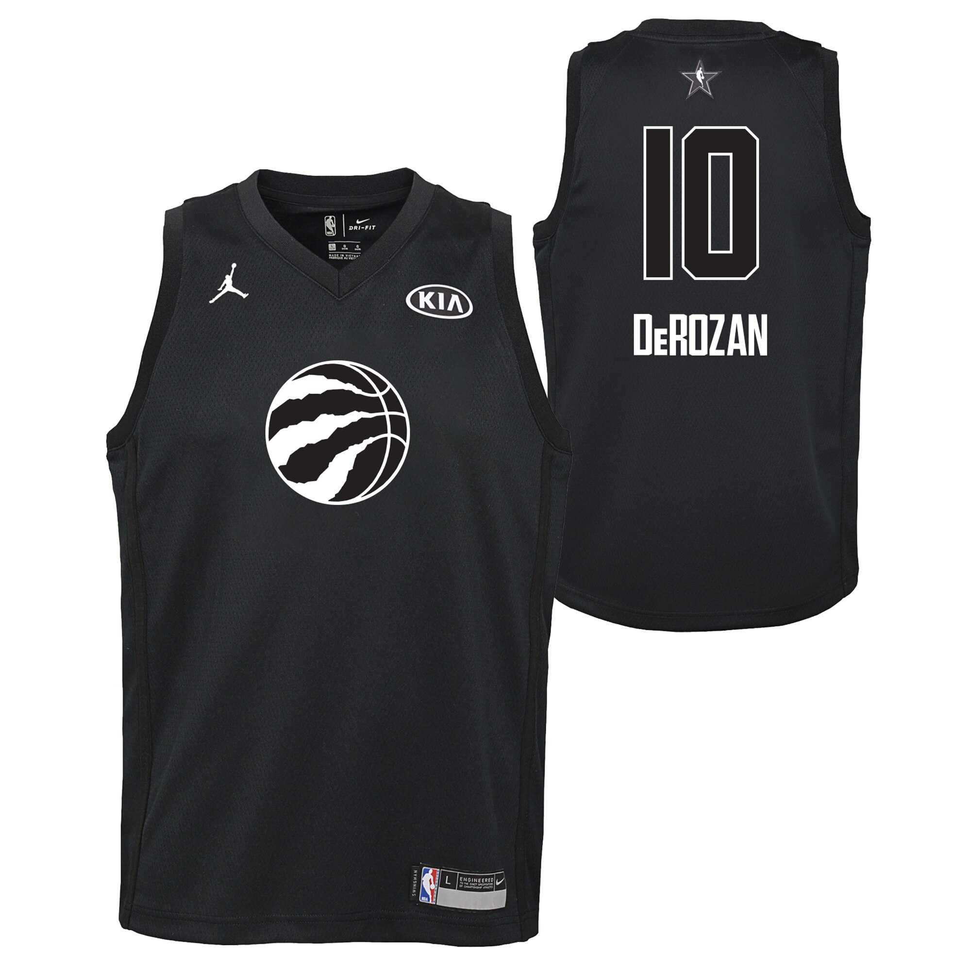 demar derozan all star jersey