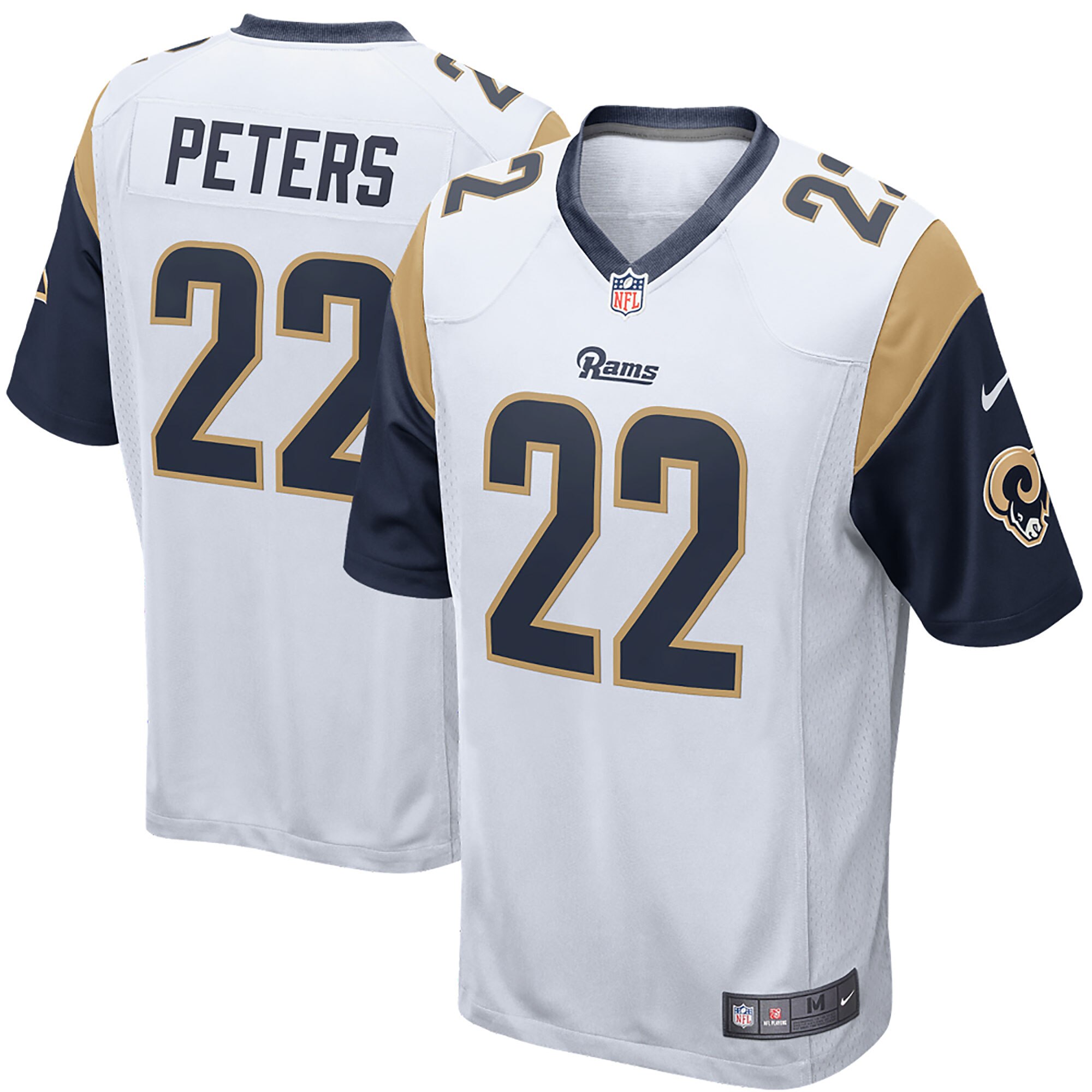 marcus peters authentic jersey