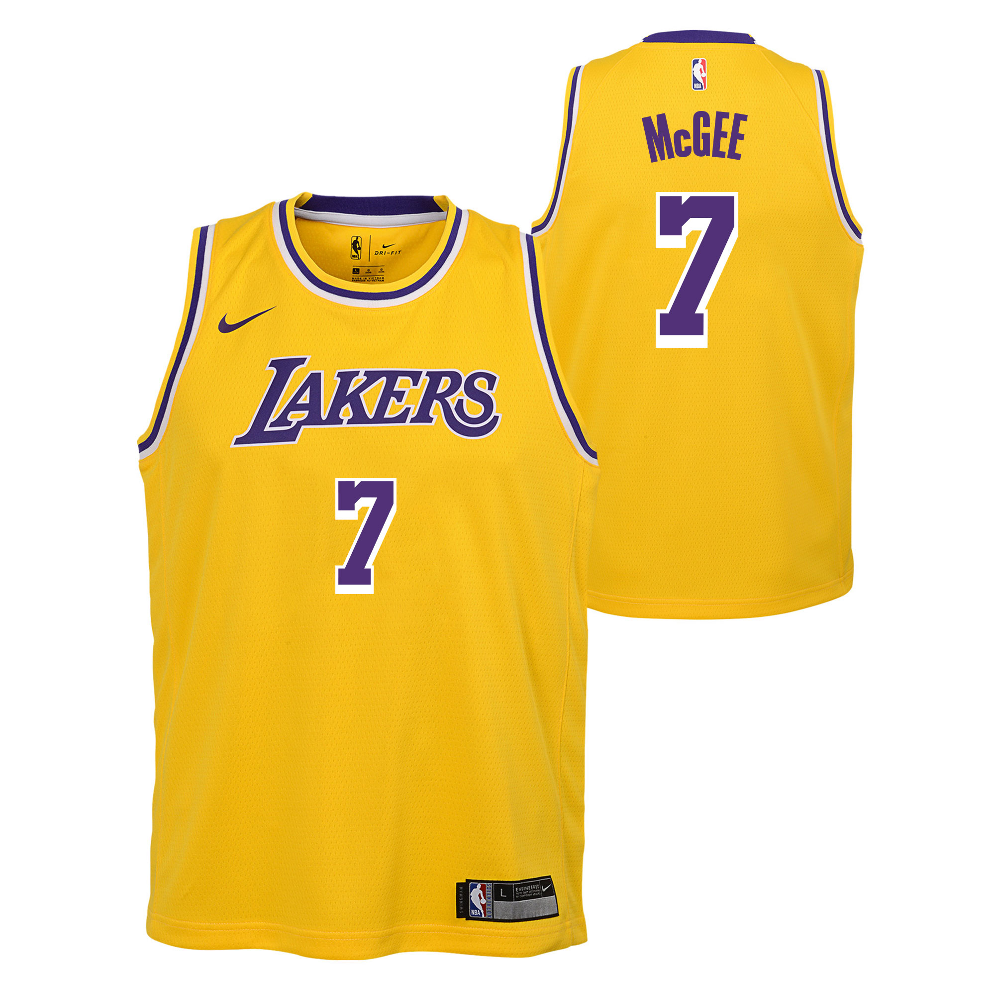 mcgee jersey lakers