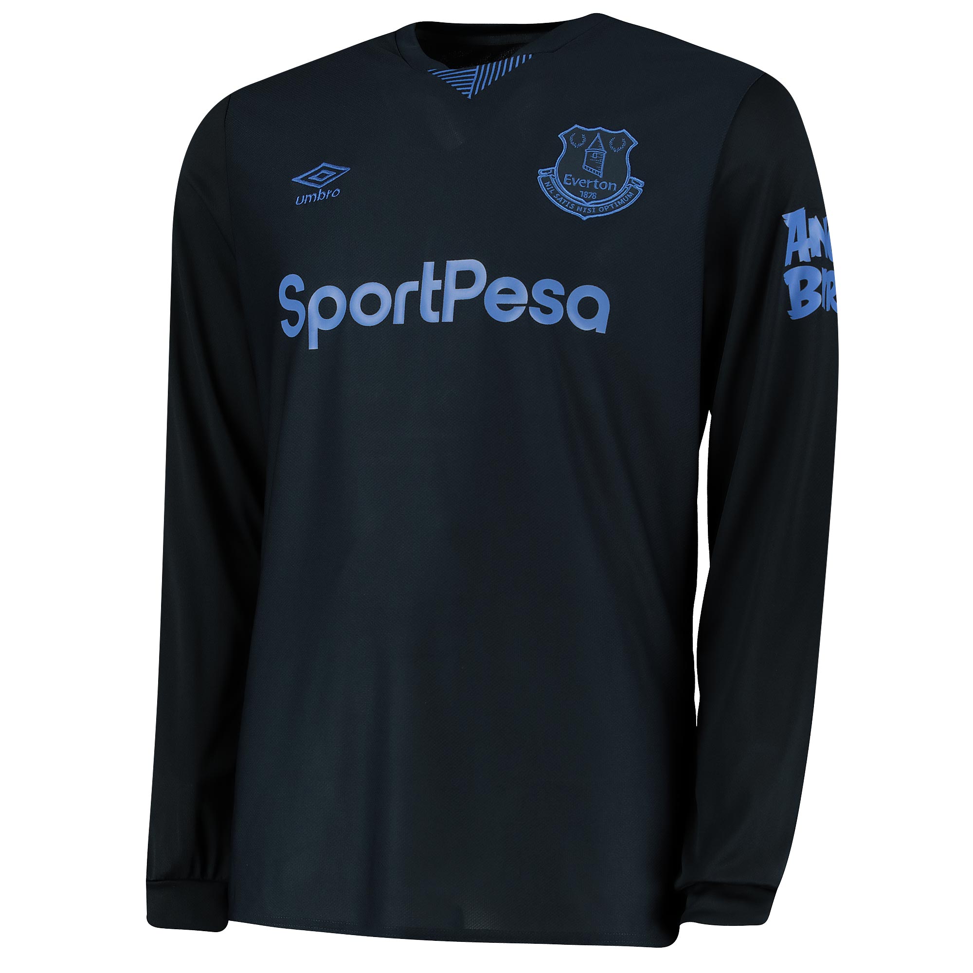 everton long sleeve jersey