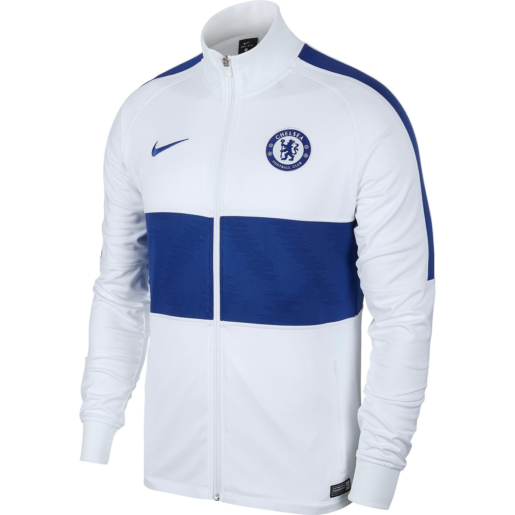 Chelsea Strike Track Jacket - White 