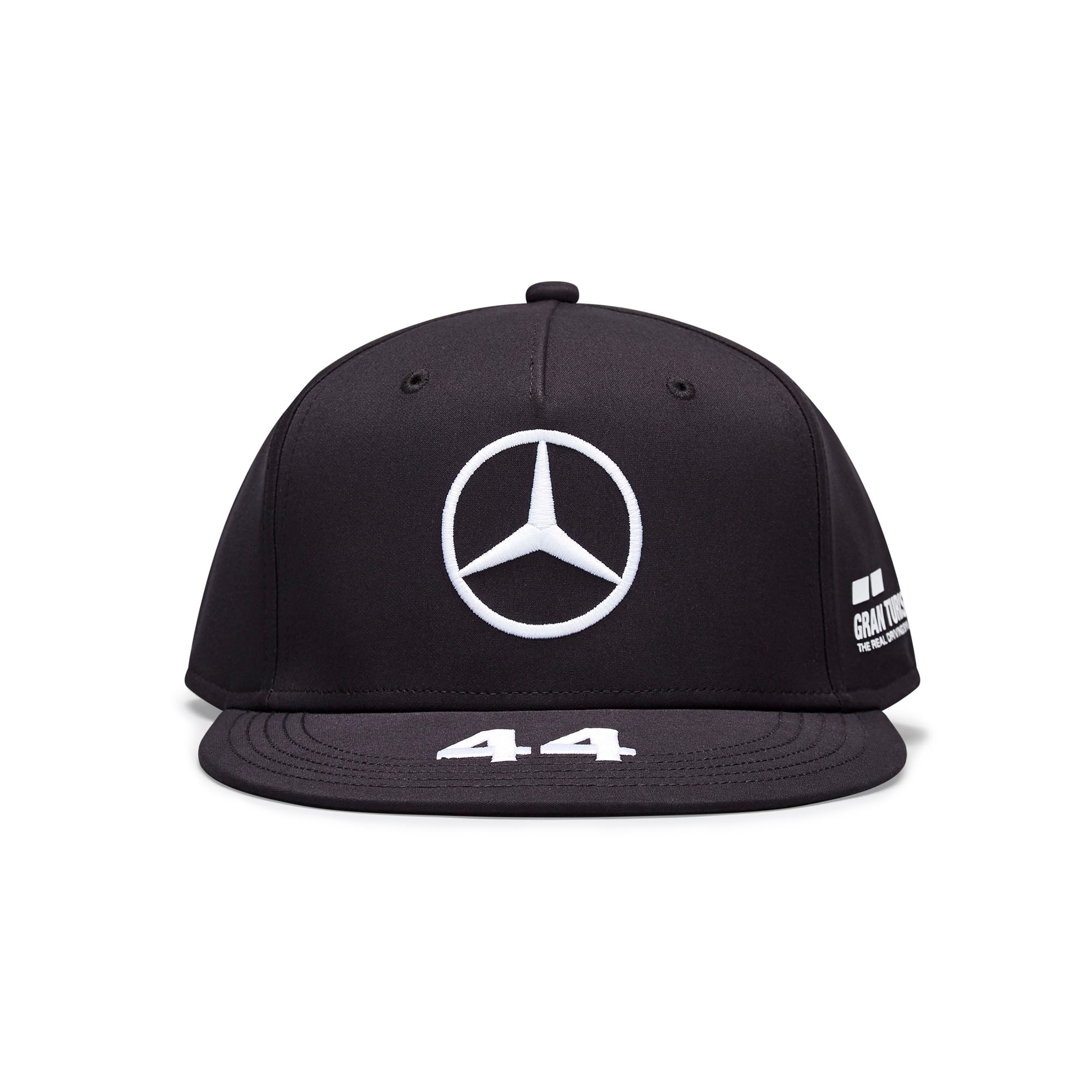 Mercedes AMG Petronas F1 Lewis Hamilton F Brim Gorra Negro Oficial 2019