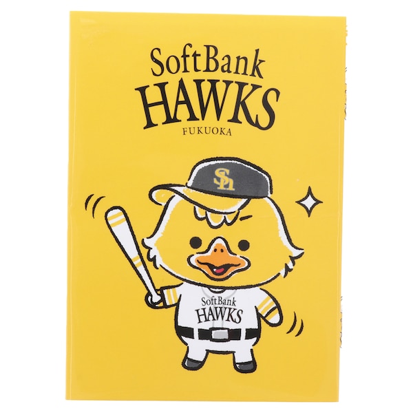 パタパタメモ ふわふわホークス Softbank Hawks